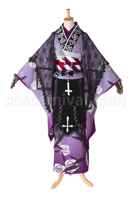 Rozen Maiden Hinaichigo Pink Kimono Cosplay Costume coscarnival