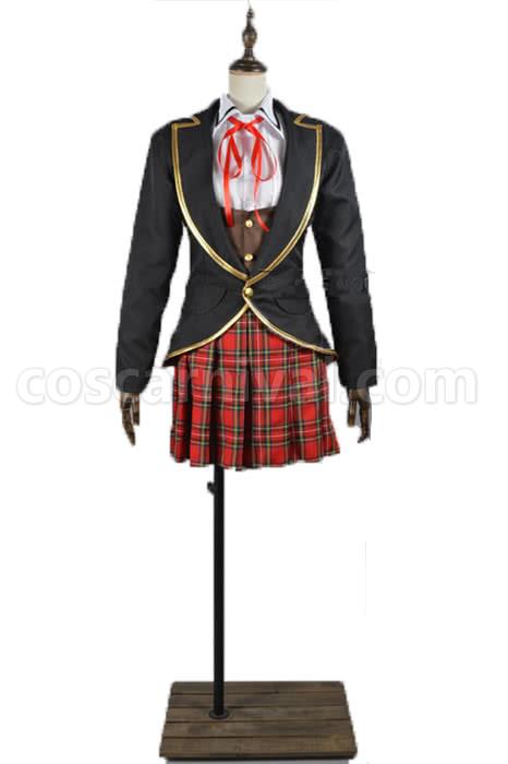 Ruby Rose Weiss Schnee Blake Belladonna Yang Xiao Beacon Academy School Uniform Cosplay Costume coscarnival