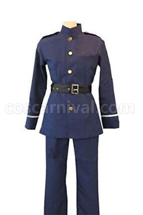 Rurouni Kenshin~Samurai X Saito Hajime Cosplay Costume coscarnival