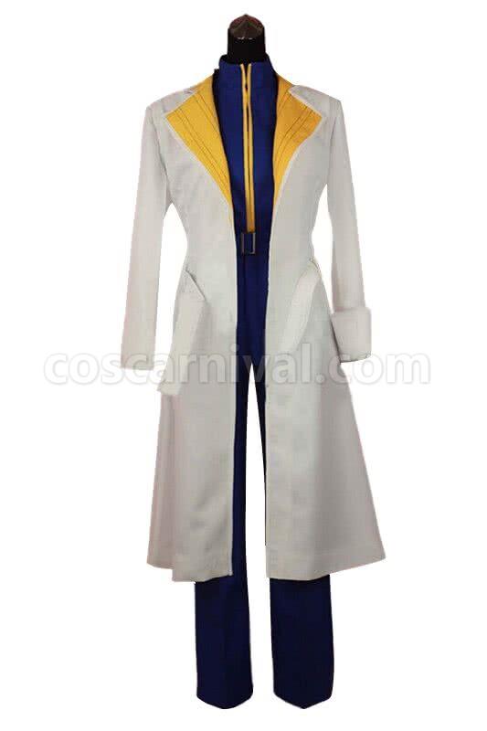 Rurouni Kenshin~Samurai X Shinomori Aoshi Uniform Cosplay Costume coscarnival