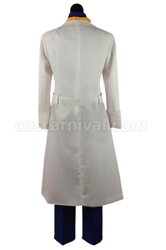 Rurouni Kenshin~Samurai X Shinomori Aoshi Uniform Cosplay Costume coscarnival