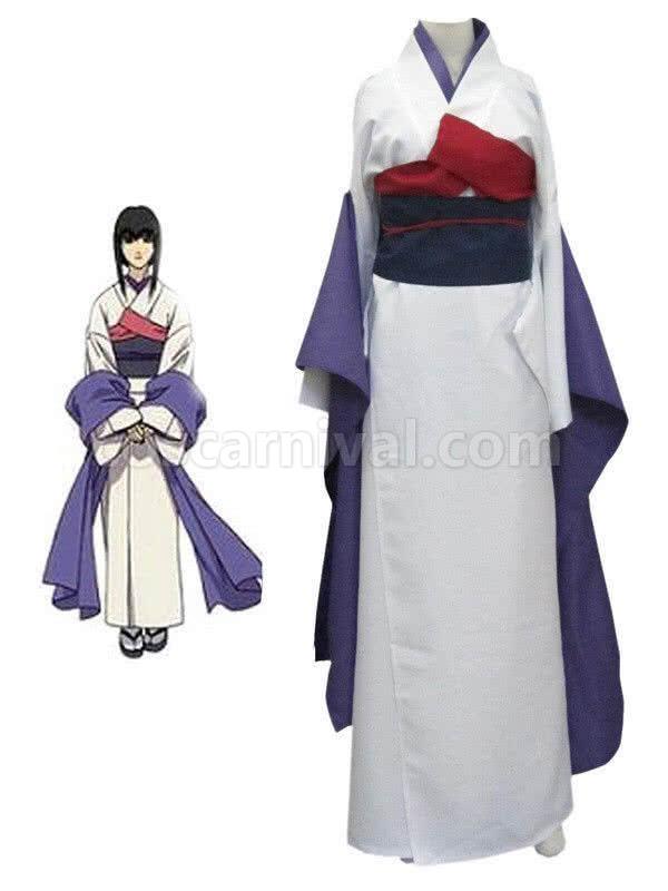 Rurouni Kenshin~Samurai X Tomoe Yukishiro Cosplay Costume coscarnival