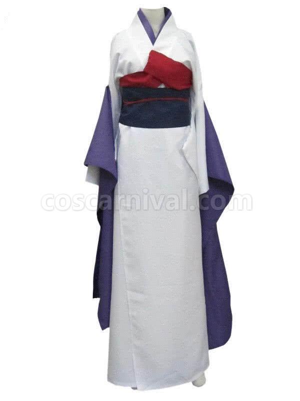 Rurouni Kenshin~Samurai X Tomoe Yukishiro Cosplay Costume coscarnival