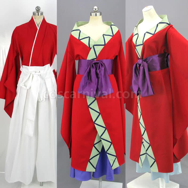 Rurouni Kenshin~Samurai X Yumi Komagata Uniform Cosplay Costume coscarnival
