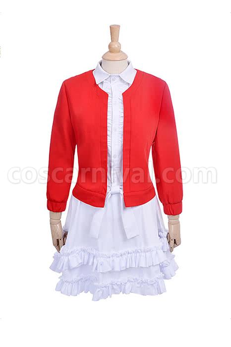 Saekano: How to Raise a Boring Girlfriend Megumi Kato Red Dress Cosplay Costume coscarnival