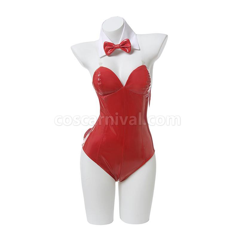 Saenai Heroine no Sodatekata Eriri Spencer Sawamura Red Bunny Girl Cosplay Costume coscarnival