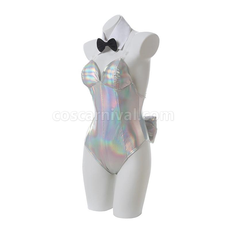 Saenai Heroine no Sodatekata 카토 메구미 슬리버 버니 걸 점프 슈트 코스프레 의상 coscarnival
