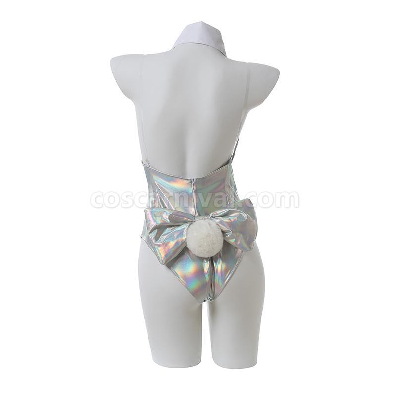 Saenai Heroine no Sodatekata 카토 메구미 슬리버 버니 걸 점프 슈트 코스프레 의상 coscarnival