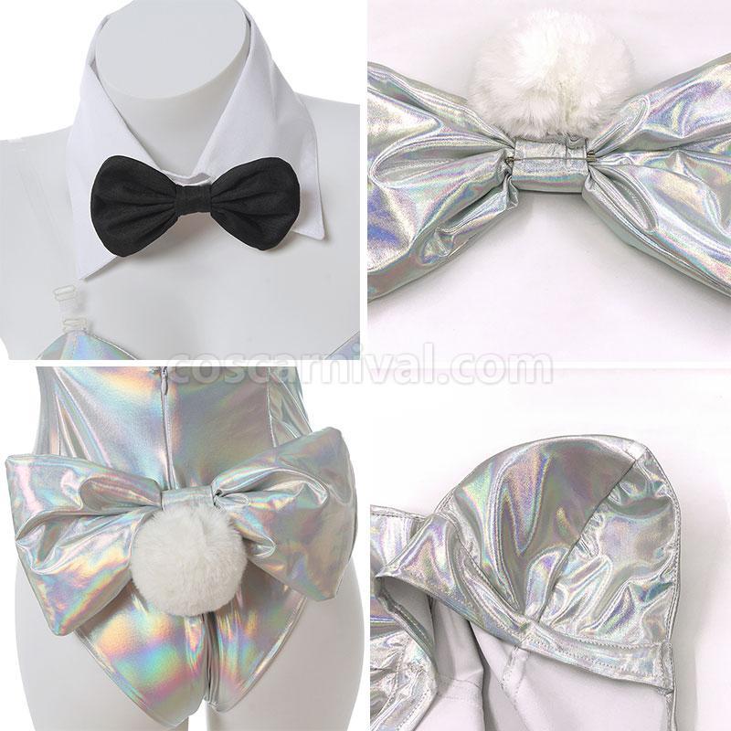 Saenai Heroine no Sodatekata 카토 메구미 슬리버 버니 걸 점프 슈트 코스프레 의상 coscarnival