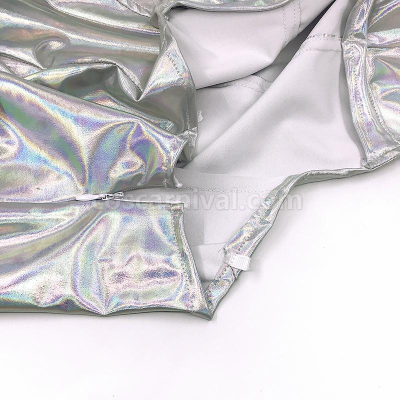 Saenai Heroine no Sodatekata 카토 메구미 슬리버 버니 걸 점프 슈트 코스프레 의상 coscarnival