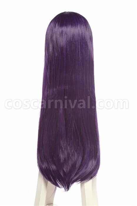 Saenai Heroine no Sodatekata Utaha Kasumigaoka Black Purple Long Straight Women Cosplay Costume  coscarnival
