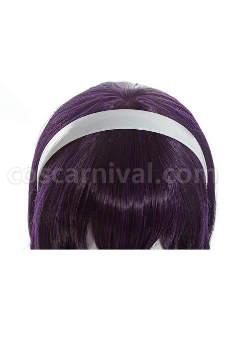 Saenai Heroine no Sodatekata Utaha Kasumigaoka Black Purple Long Straight Women Cosplay Costume  coscarnival