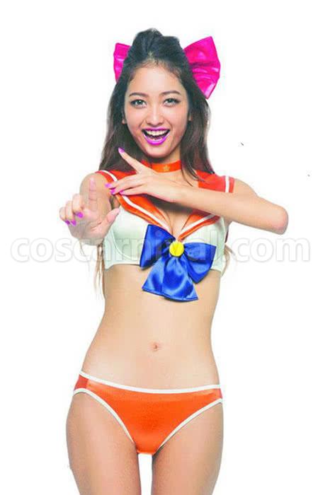 美少女戦士セーラームーンビキニ無料セクシー水着コスプレ衣装coscarnival
