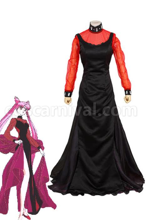 Sailor Moon Black Lady Cosplay Costume coscarnival
