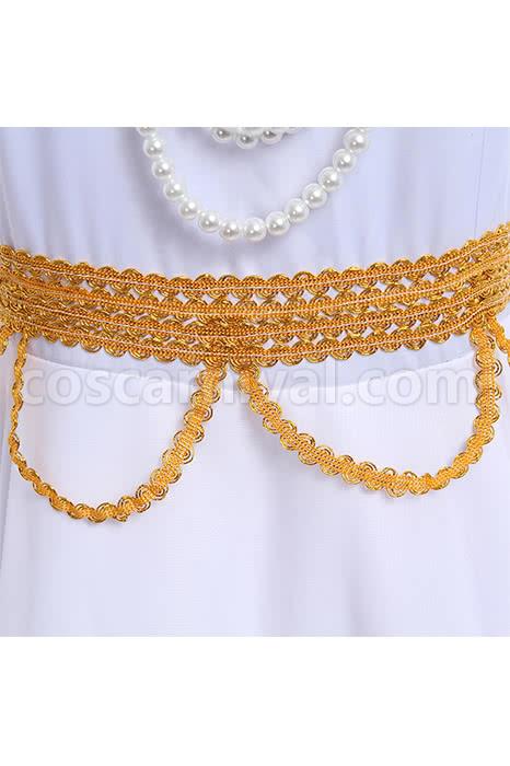 Sailor Moon Crystal Usagi Tsukino Princess Serenity White Queen Dress for 20th Anniversary Cosplay Costume coscarnival