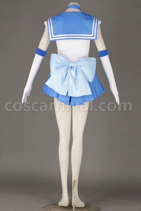 세일러 문 세일러 머큐리 미즈노 아미 에이미 앤더슨 파이팅 유니폼 코스프레 의상 coscarnival