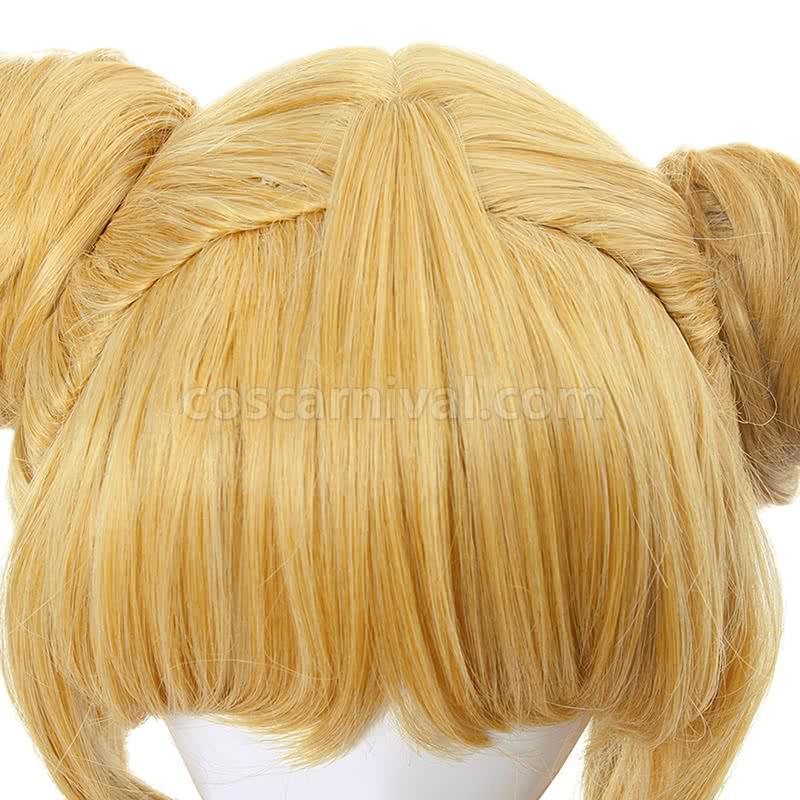 Sailor Moon Serena Tsukino 5 Version Sailor Long Golden Cosplay Costume coscarnival