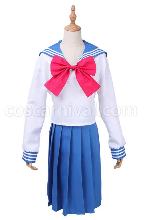 Sailor Moon Serena Tsukino 5 Version Sailor Suit Uniforms Cosplay Costume coscarnival