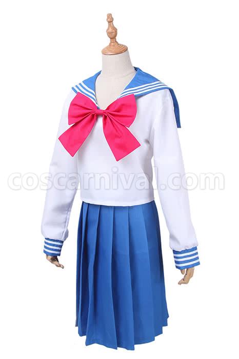 Sailor Moon Serena Tsukino 5 Version Sailor Suit Uniforms Cosplay Costume coscarnival