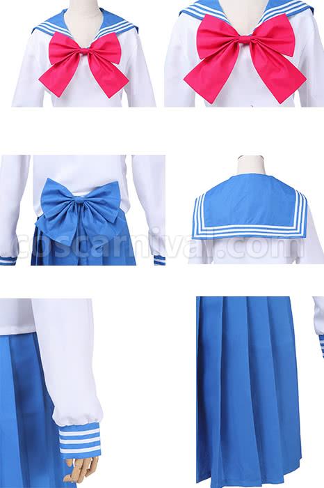 Sailor Moon Serena Tsukino 5 Version Sailor Suit Uniforms Cosplay Costume coscarnival