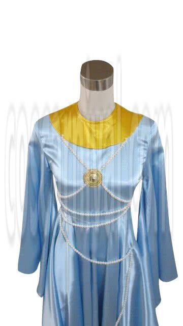 Saint Seiya Hilda Cosplay Costume coscarnival