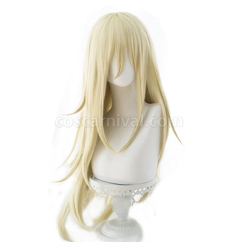 Satsuriku no Tenshi Gardner Rachel Long Blonde Cosplay Costume coscarnival