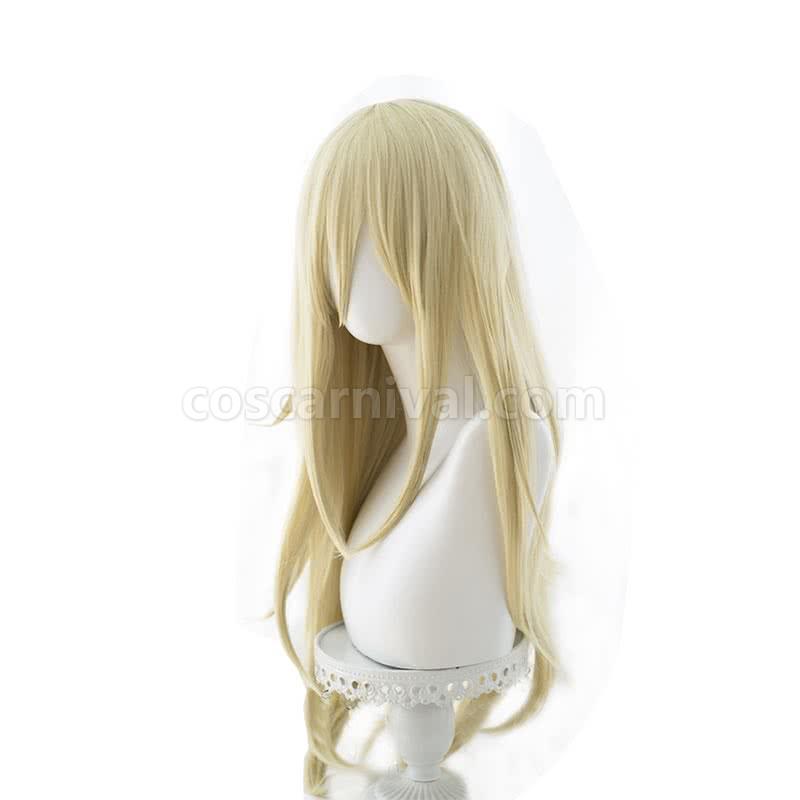 Satsuriku no Tenshi Gardner Rachel Long Blonde Cosplay Costume coscarnival