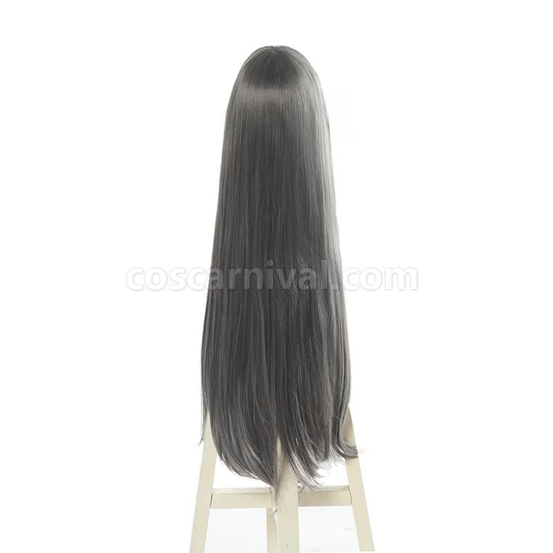 seishun buta yarou wa bunny girl senpai no yume wo minai sakurajima mai dark gray long wigs custom cosplay