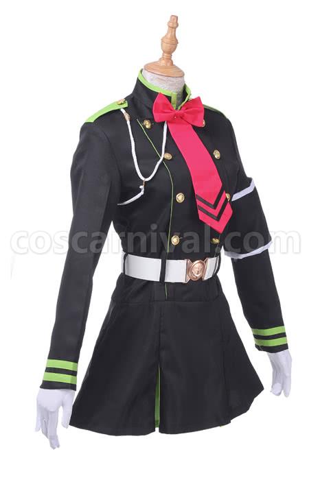 Seraph of the End Hiiragi Shinoa 코스프레 의상 coscarnival