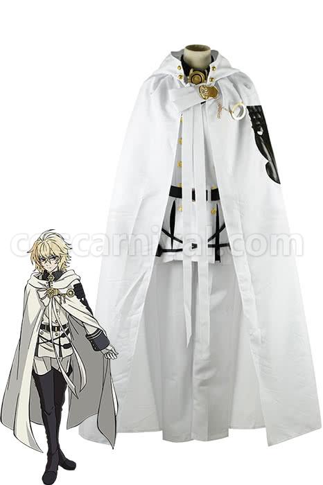 Seraph Of The End Mikaela Hyakuya Cosplay Costume coscarnival