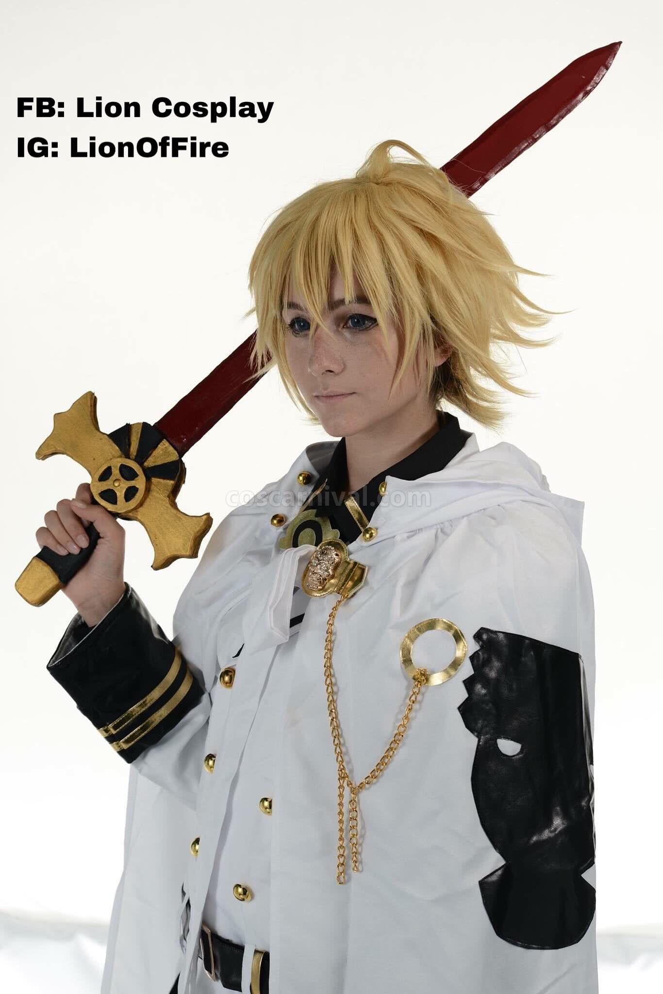 seraph of the end mikaela hyakuya wigs short hair wigs custom costume