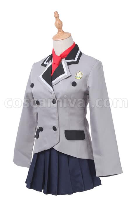 Shimoneta: A Boring World Where the Concept of Dirty Jokes Doesn't Exist Anna Nishikinomiya anime Cosplay Costume coscarnival
