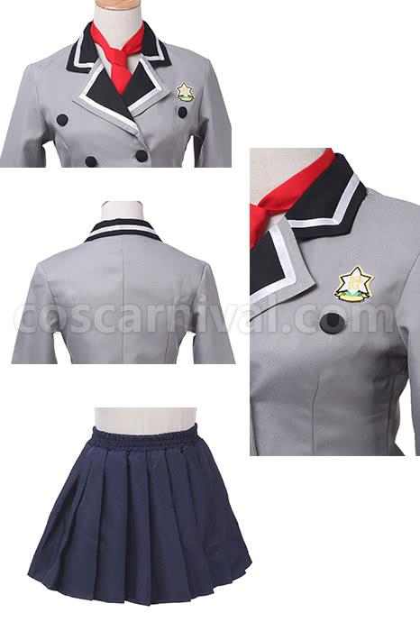Shimoneta: A Boring World Where the Concept of Dirty Jokes Doesn't Exist Anna Nishikinomiya anime Cosplay Costume coscarnival
