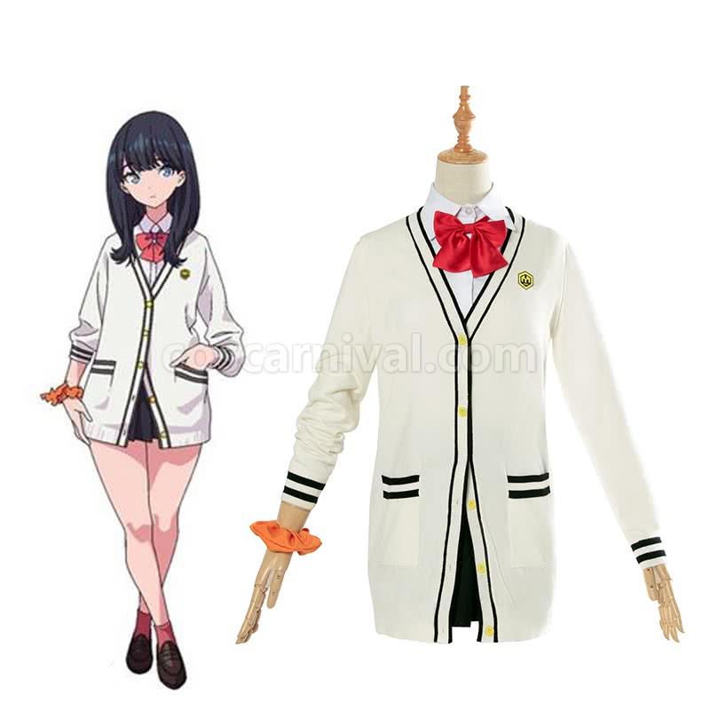 SSSS.GRIDMAN Takarada Rikka Uniform Cosplay Costume coscarnival