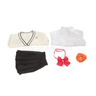 SSSS.GRIDMAN Takarada Rikka Uniform Cosplay Costume, top view