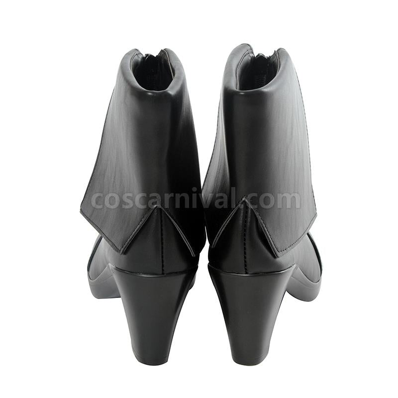 Steins;Gate 0 Kurisu Makise Black Cosplay Shoes coscarnival