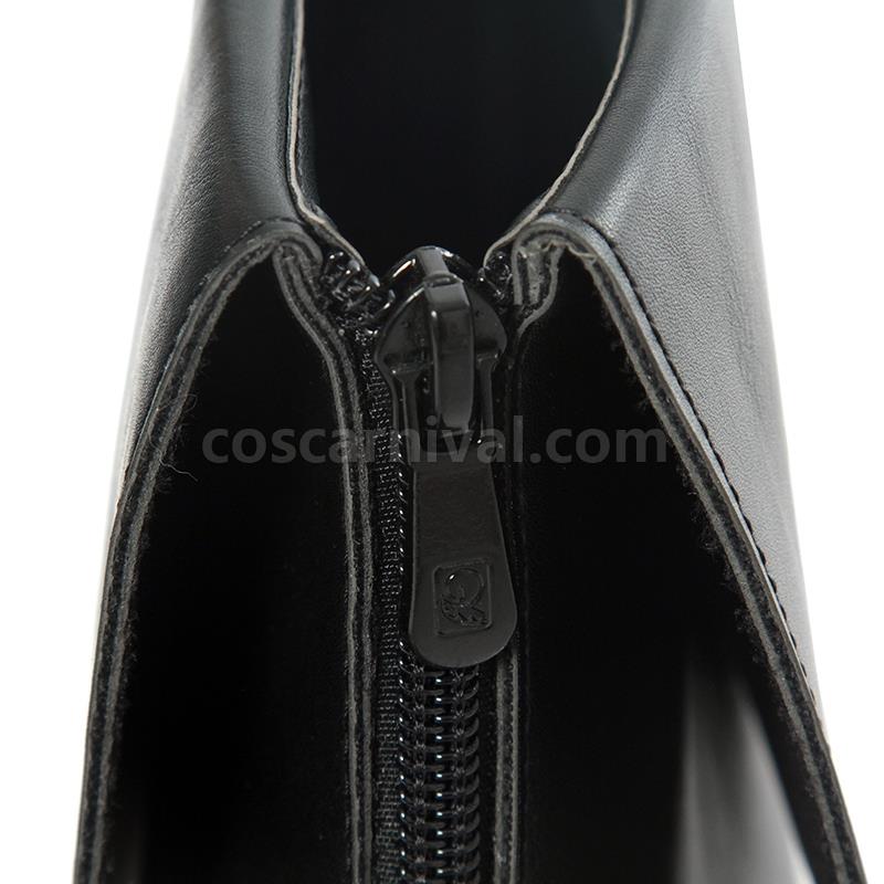 Steins;Gate 0 Kurisu Makise Black Cosplay Shoes coscarnival