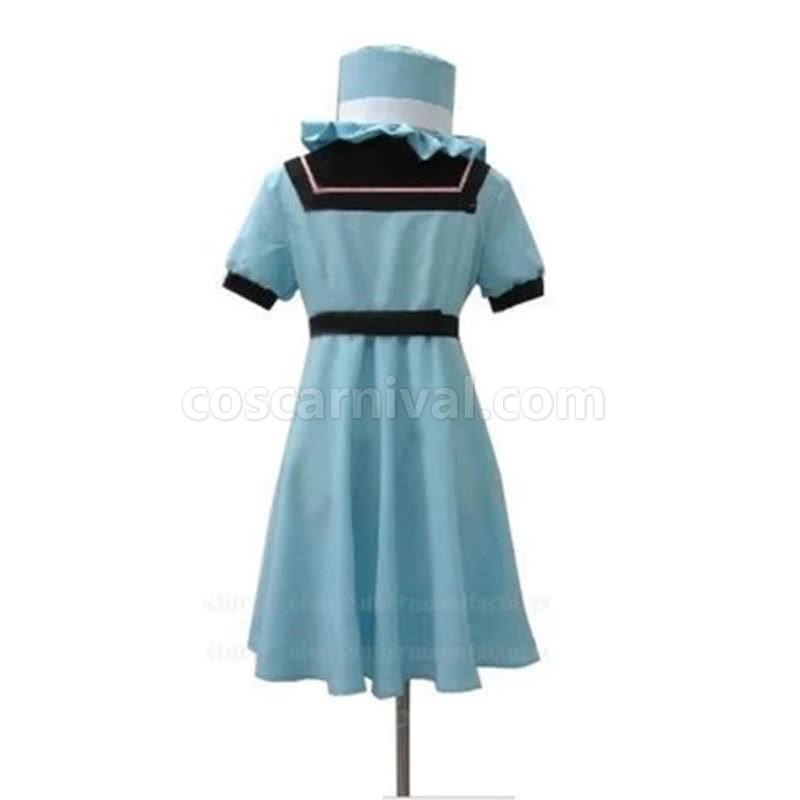 STEINS;GATE 0 Shiina Mayuri 블루 드레스 코스프레 의상 coscarnival