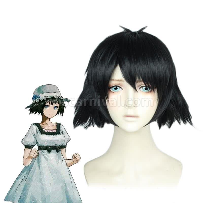 STEINS;GATE 0 Shiina Mayuri Short Black Cosplay Costume  coscarnival