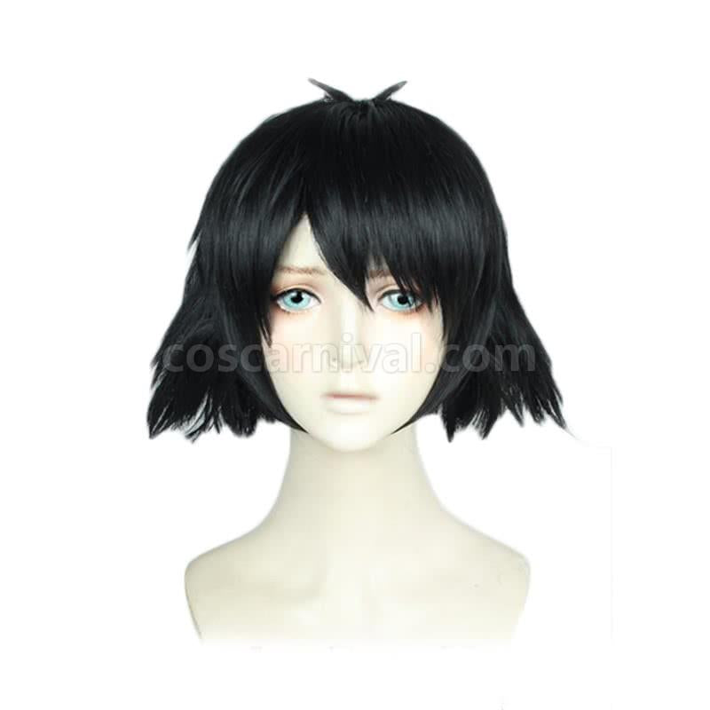 STEINS;GATE 0 시이나 마유리 쇼트 블랙 코스프레 의상 coscarnival
