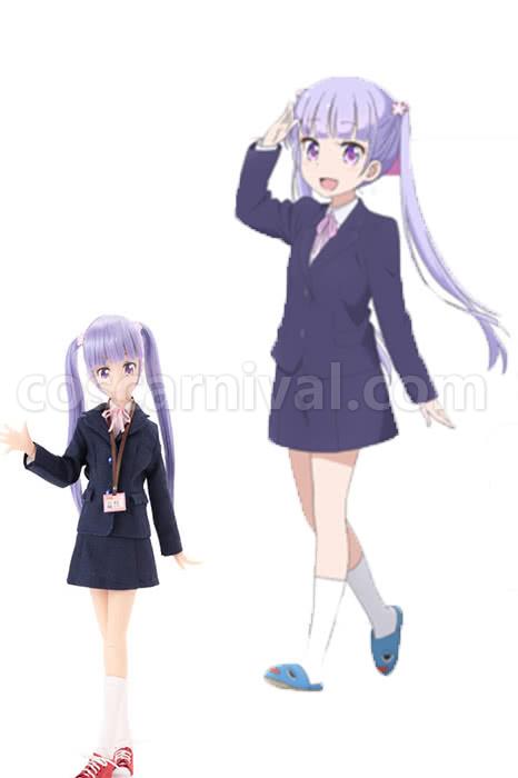Suzukaze Aoba New Coat Cosplay Costume coscarnival