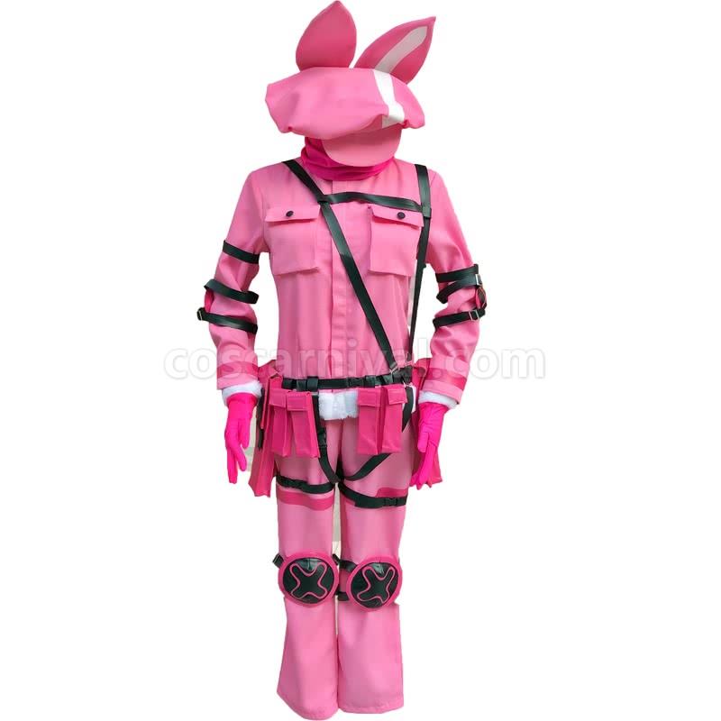 Sword Art Online Alternative: Gun Gale Online Kohiruimaki Karen Cosplay Costume coscarnival