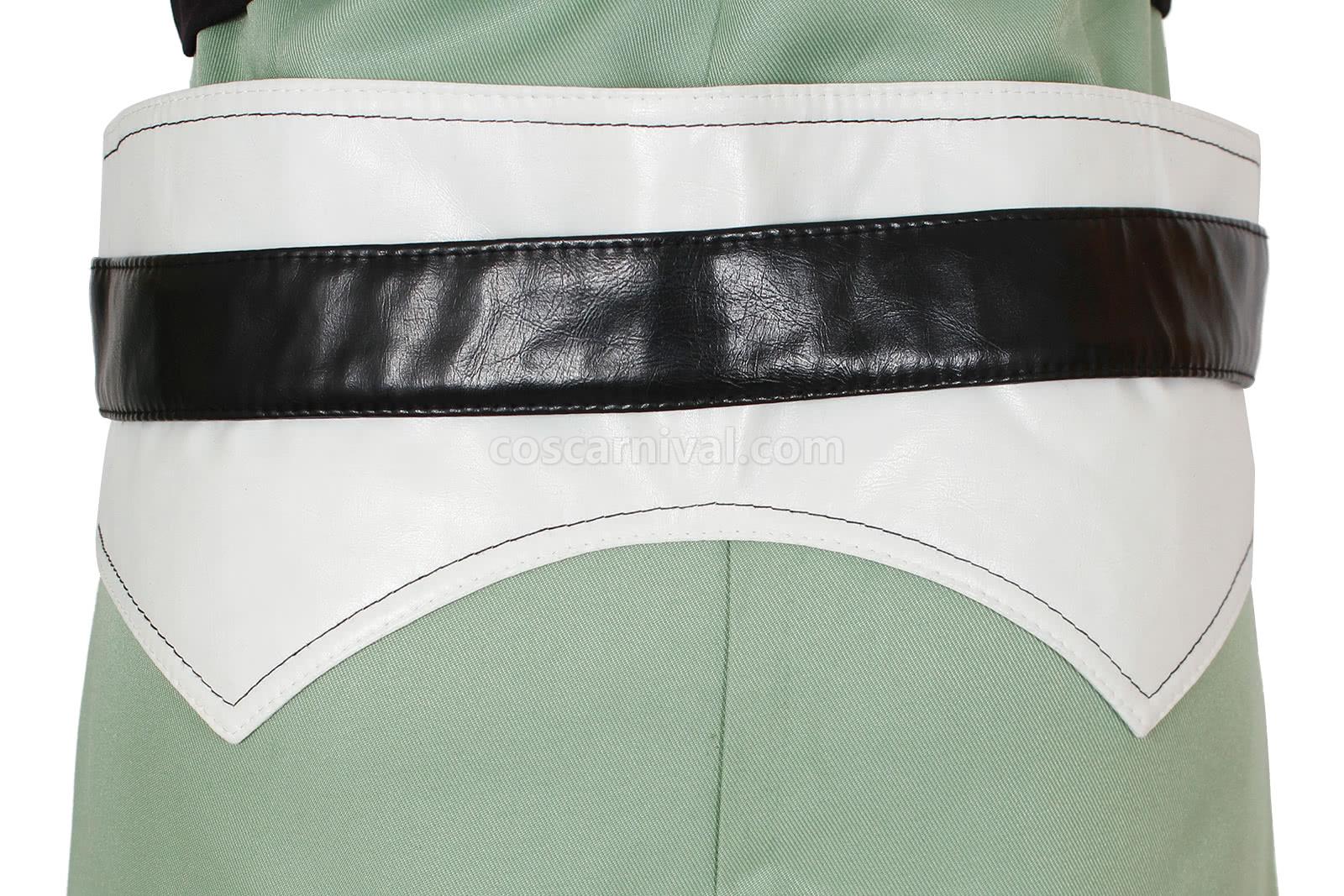 소드 아트 온라인 아사다 시노 여성 그린 코스프레 의상 coscarnival