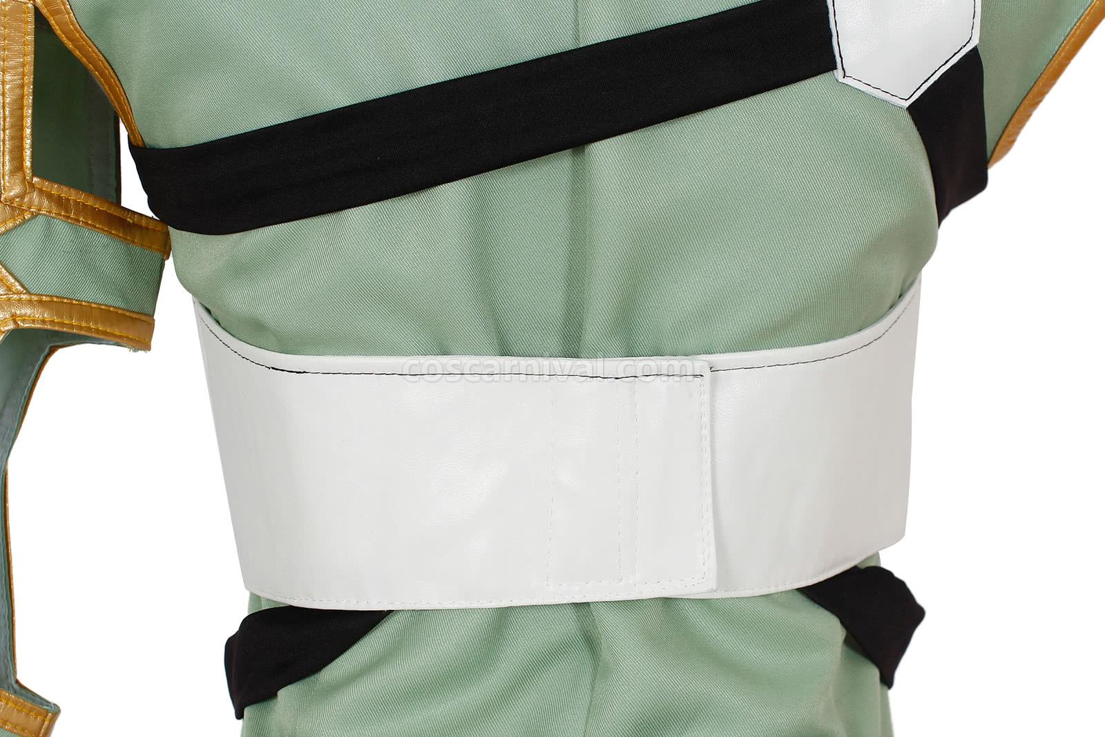 소드 아트 온라인 아사다 시노 여성 그린 코스프레 의상 coscarnival