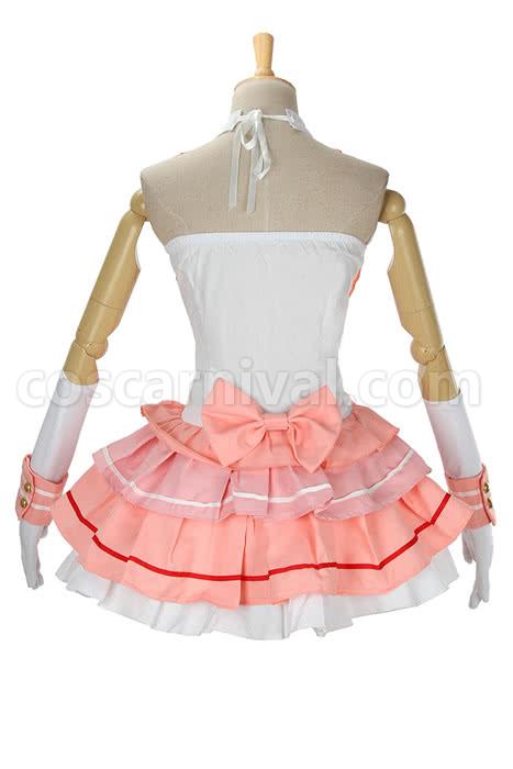 Sword Art Online Asuna Yuuki Female Dress Cosplay Costume coscarnival