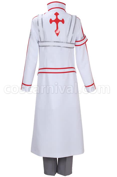 ソードアート・オンライン キリト ナイツ・オブ・ブラッド・ホワイト コスプレ衣装 cocarnival