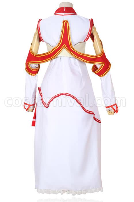 Sword Art Online SAO Asuna Yuuki Cosplay Costume coscarnival