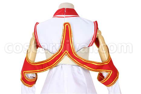 Sword Art Online SAO Asuna Yuuki Cosplay Costume coscarnival