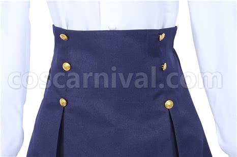 ソードアート・オンライン 結城明日奈 学生 青制服 コスプレ衣装 coscarnival