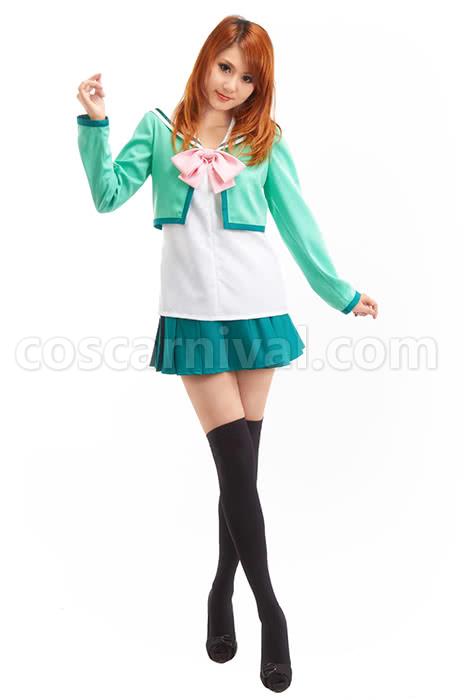 The Prince of Tenni Seigaku Girls Winter School Uniform Cosplay Costume coscarnival